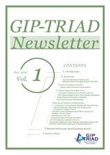 GIP-TRIAD Newsletter Vol.1