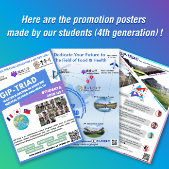 Here are the promotion posters made by our students (4th generation) !